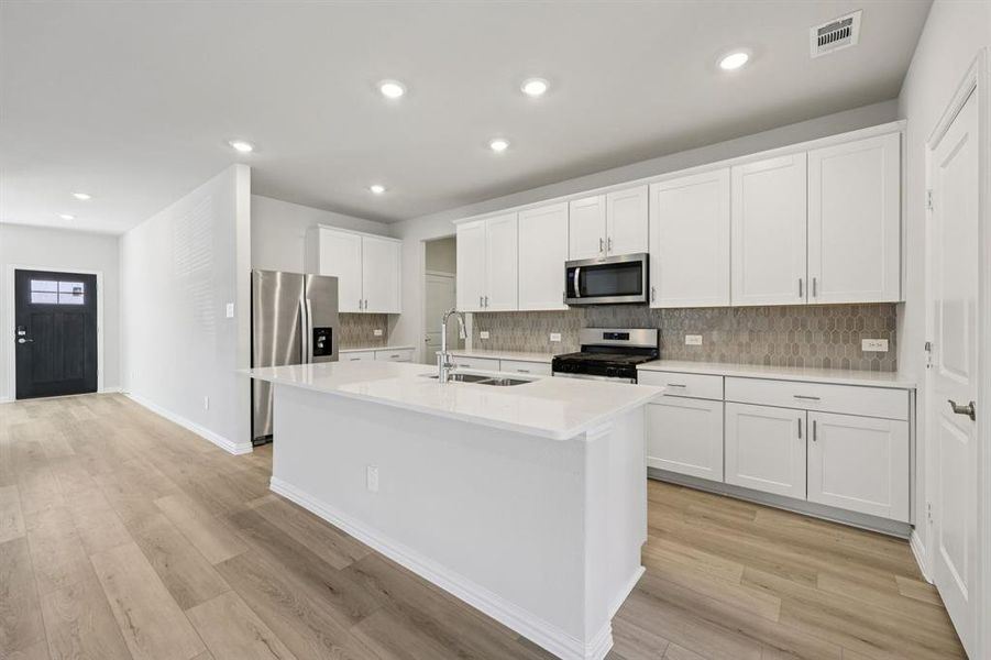 Photo is not of the actual home, but is an inspirational photo of builder’s model home and may depict options, furnishings, and/or decorator features that are not included.