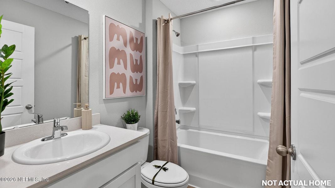 Furnished interior view inside a new home in Hansen Creek, Jacksonville (Image 23).