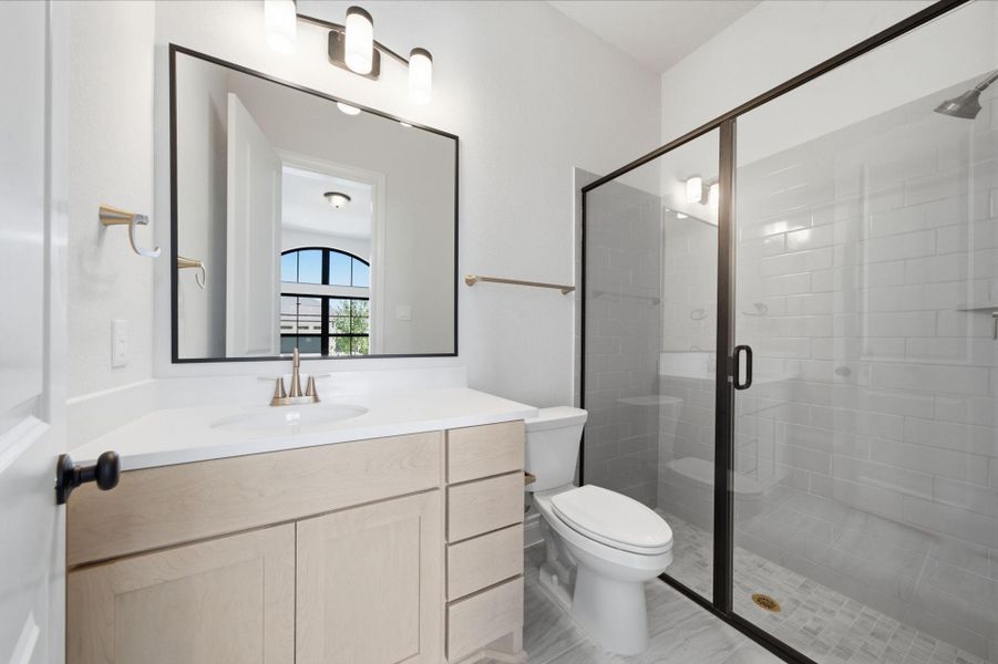 Furnished interior view inside a new home in Artavia 70′, Conroe (Image 9).