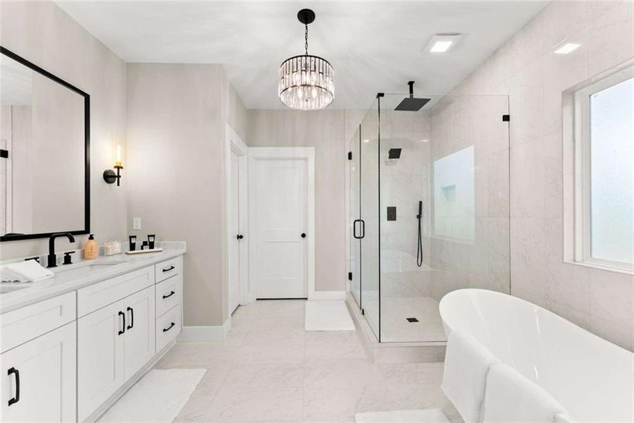 Furnished interior view inside a new home in , Cumming (Image 16). Furnished interior view inside a new home in , Cumming (Image 16).