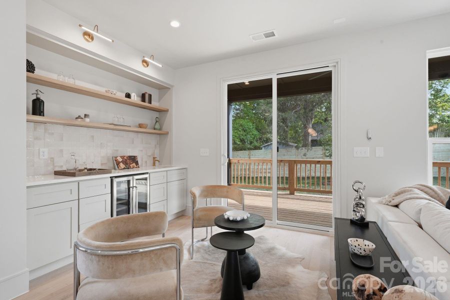 Furnished interior view inside a new home in , Charlotte (Image 30).