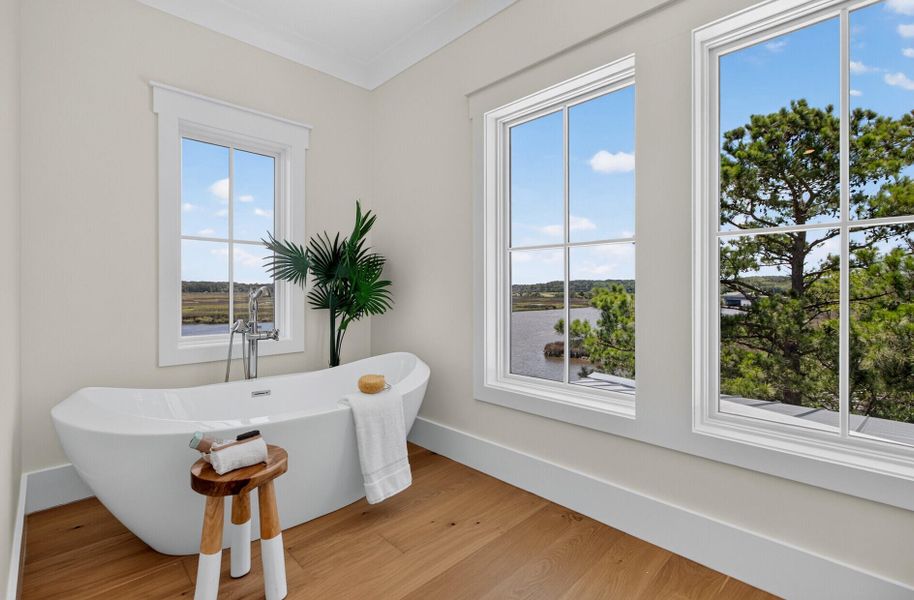 Furnished interior view inside a new home in , Johns Island (Image 42).
