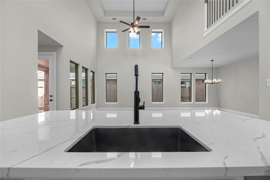 Close-up of interior finishes inside a home in Candela South, Richmond (Image 11).