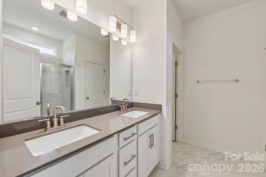 Furnished interior view inside a new home in , Monroe (Image 12).