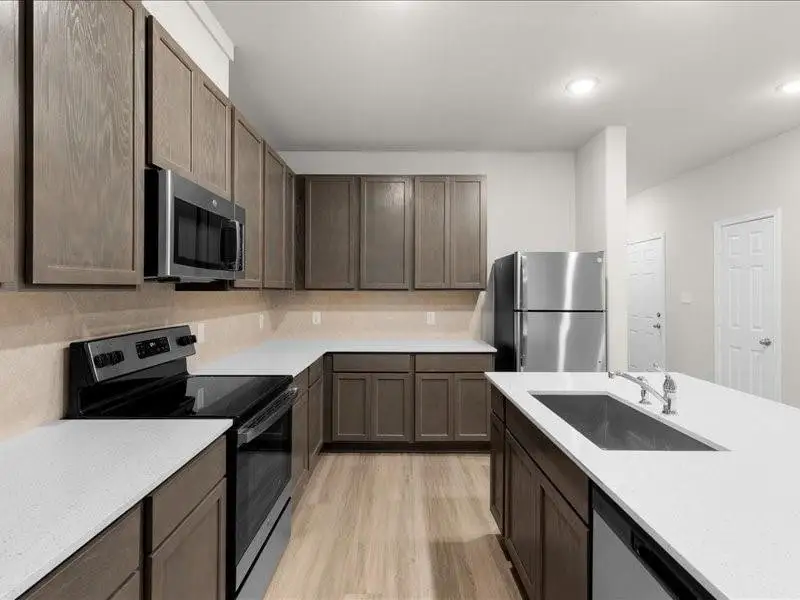 Furnished interior view inside a new home in , Houston (Image 5).