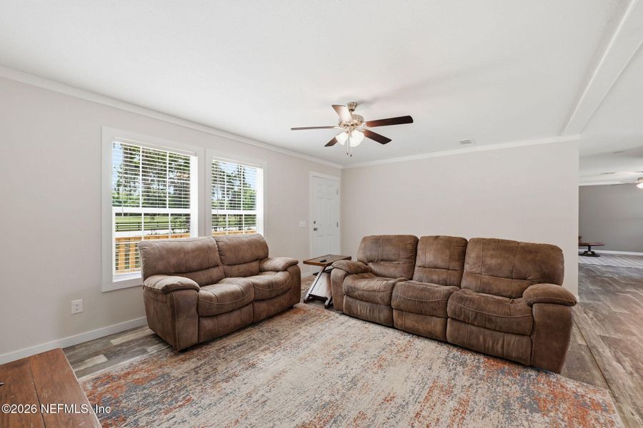 Furnished interior view inside a new home in , Pomona Park (Image 12).