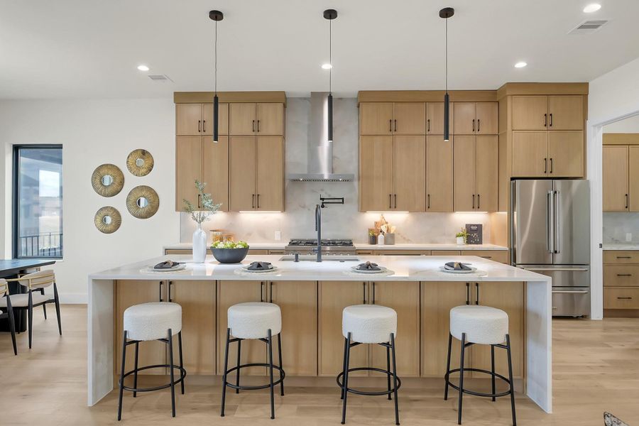 Furnished interior view inside a new home in , Willis (Image 6).