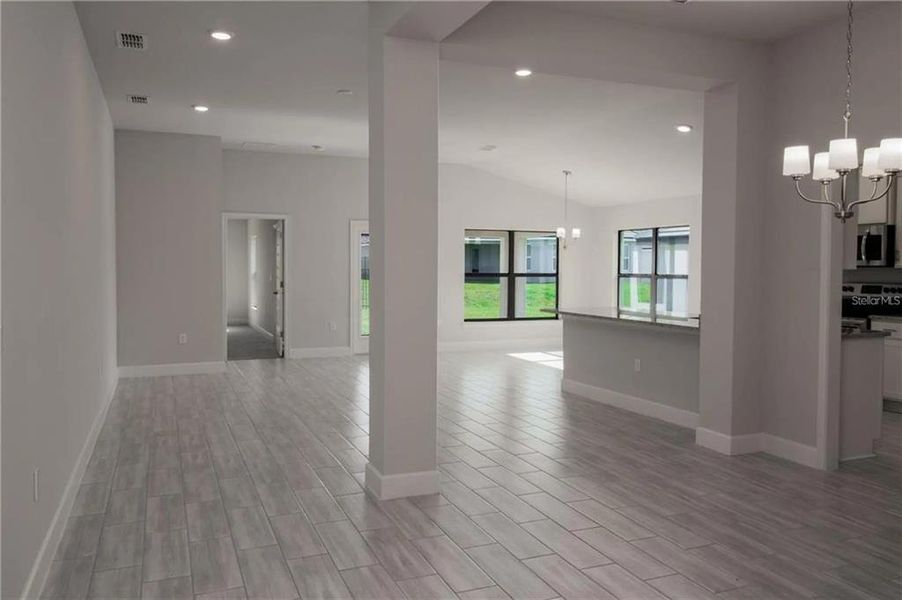 Spacious, unfurnished interior of a new home in Kirkland Farms, Alachua (Image 11). Spacious, unfurnished interior of a new home in Kirkland Farms, Alachua (Image 11).