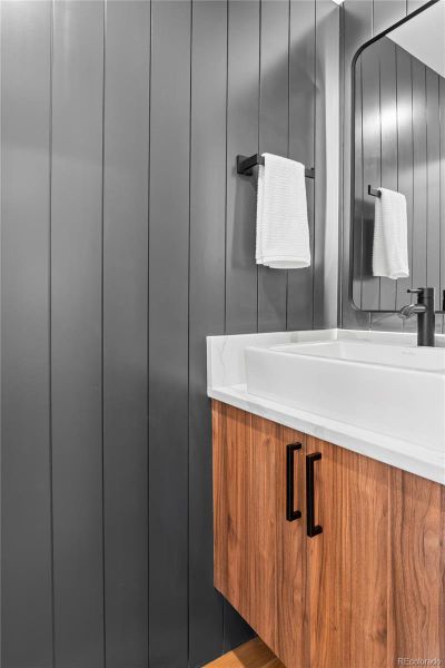 Close-up of interior finishes inside a home in , Englewood (Image 23). Close-up of interior finishes inside a home in , Englewood (Image 23).