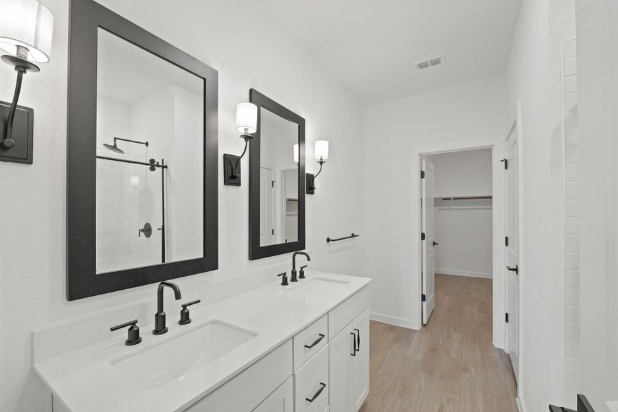 Tranquil primary bath Tranquil primary bath