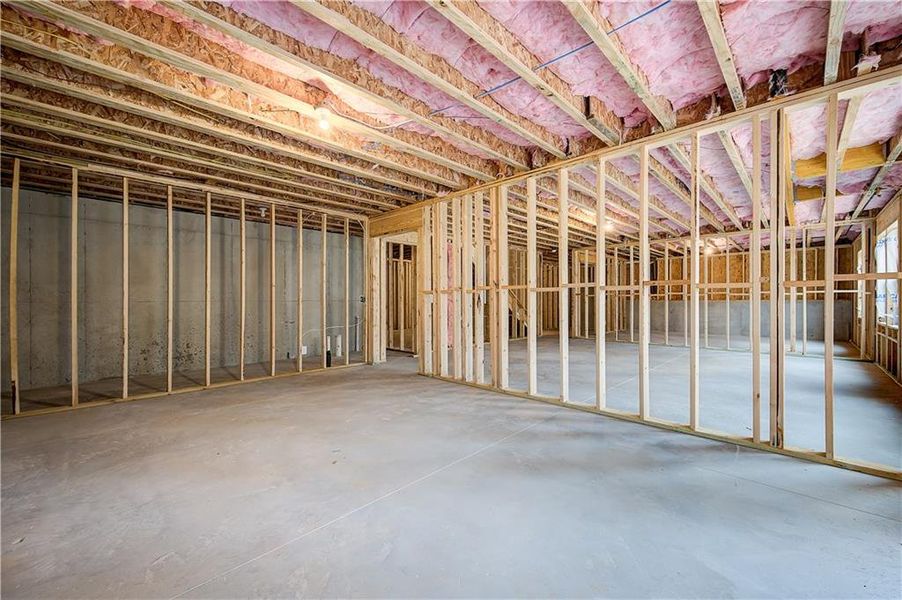 In-progress construction of a new home in Trinity Park, McDonough, GA (Image 38).