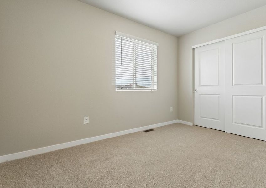 The secondary bedrooms have carpet.