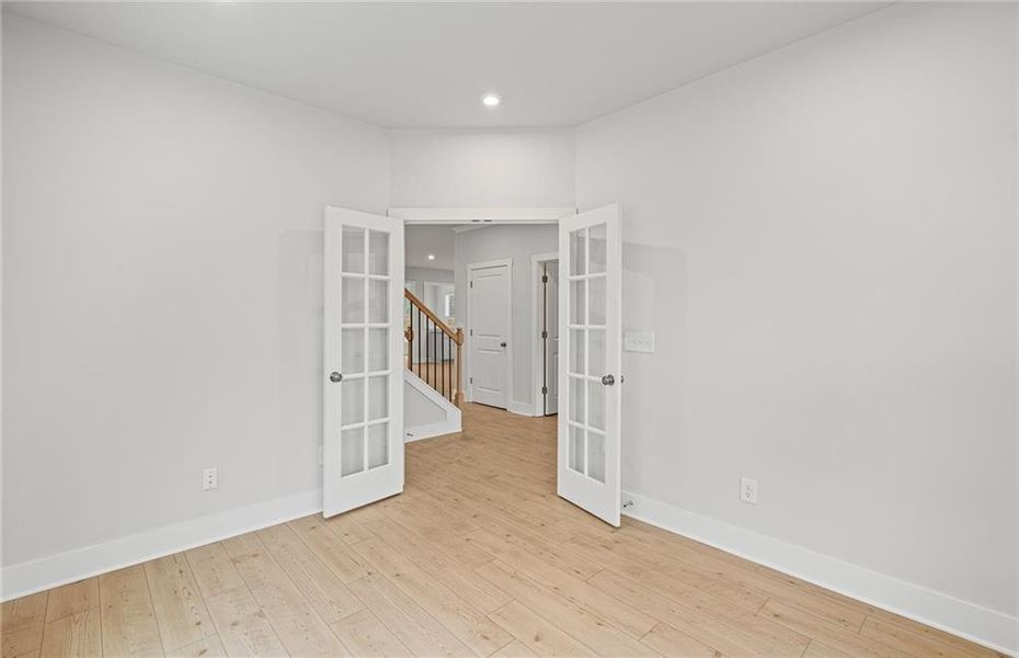 Spacious, unfurnished interior of a new home in Oakwood, Cumming (Image 18). Spacious, unfurnished interior of a new home in Oakwood, Cumming (Image 18).