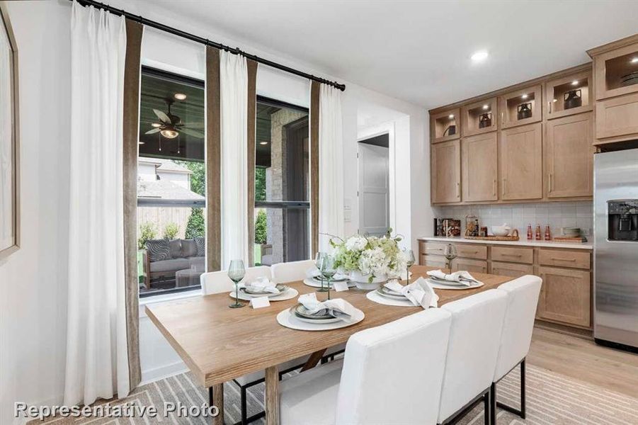 Furnished interior view inside a new home in Creekshaw, Royse City (Image 22).