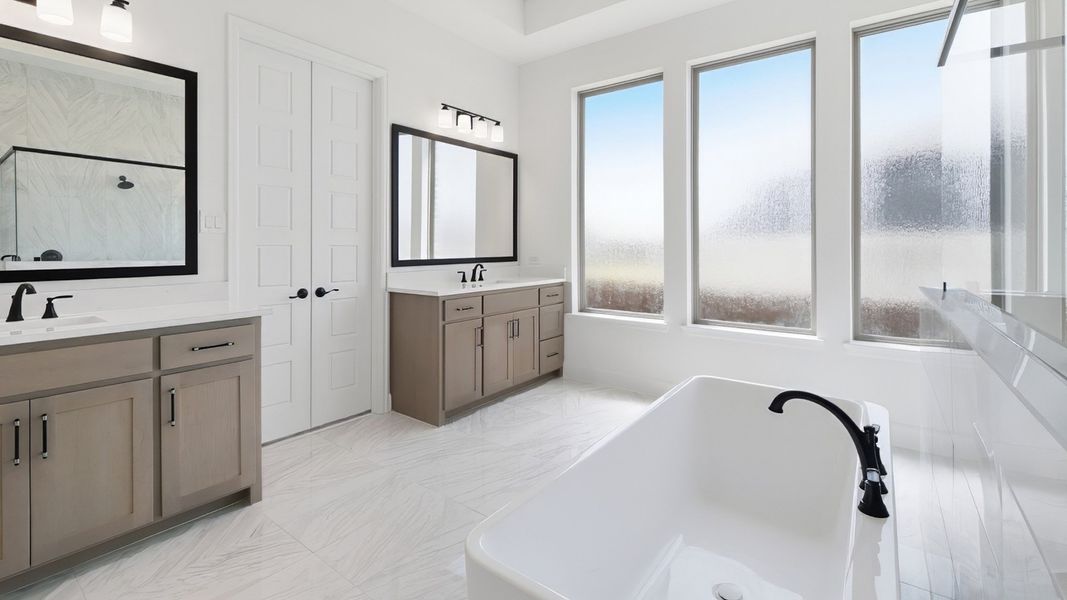 Furnished interior view inside a new home in Sweetgrass, Haslet (Image 16).