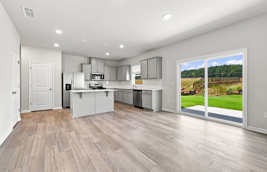 Furnished interior view inside a new home in Westford, Sanford (Image 15).
