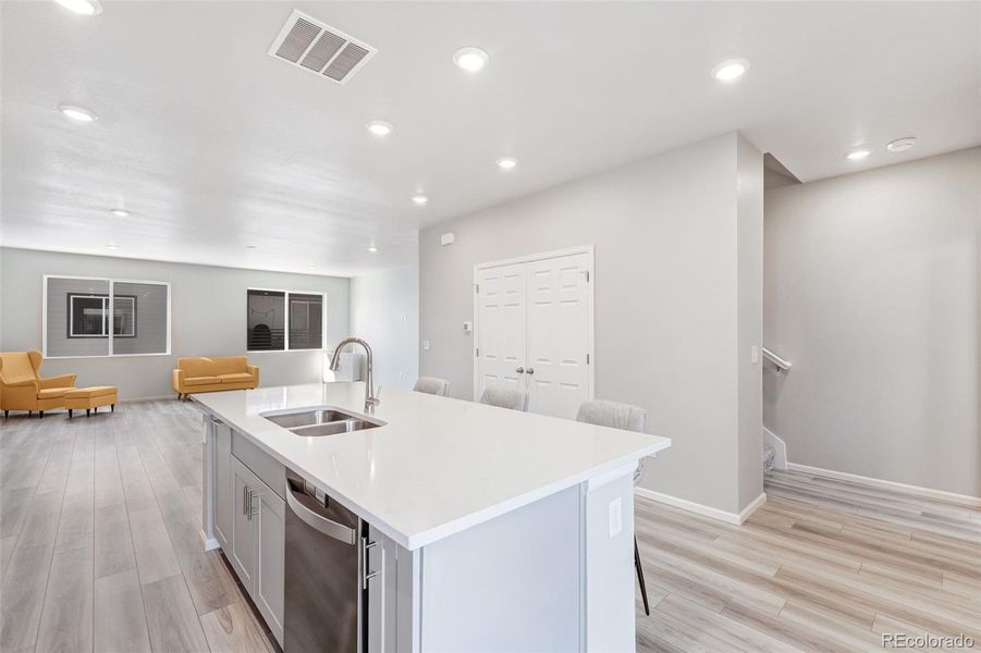 Furnished interior view inside a new home in , Broomfield (Image 6).