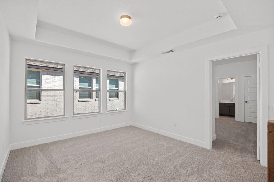 Spacious, unfurnished interior of a new home in Parmer Ranch - 40', Georgetown (Image 20). Spacious, unfurnished interior of a new home in Parmer Ranch - 40', Georgetown (Image 20).