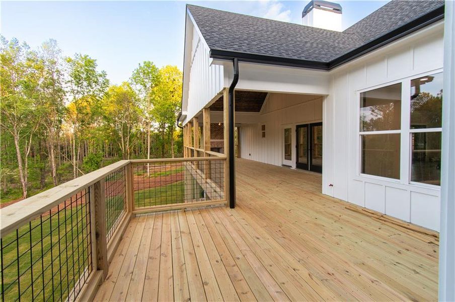 Exterior details and patio area of a home in , Fairmount (Image 3).