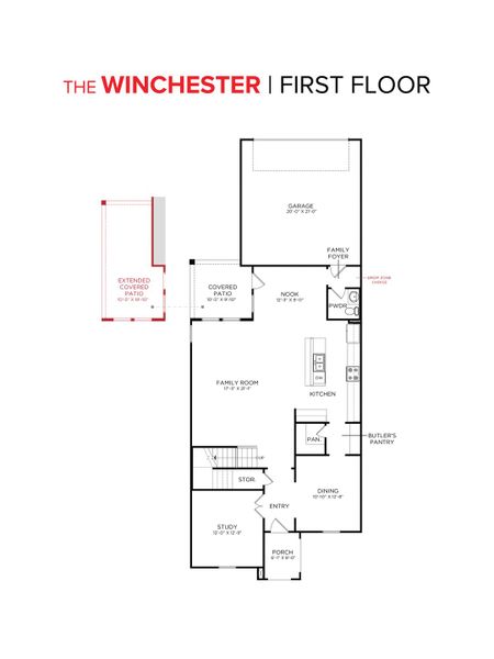 Winchester First Floor