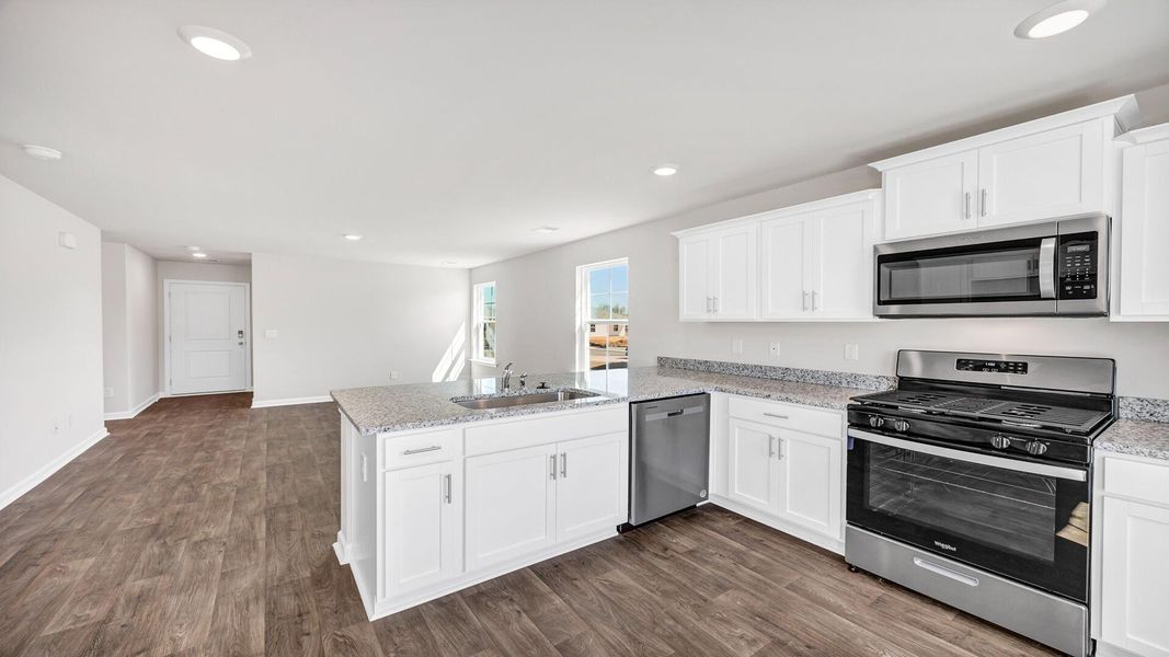 Furnished interior view inside a new home in The Park at Wilkinson, Orangeburg (Image 12).