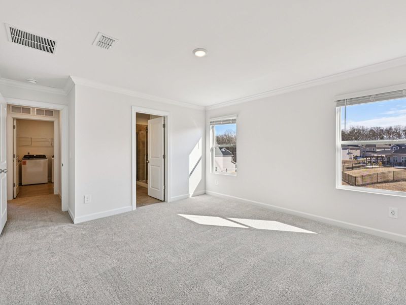 Spacious, unfurnished interior of a new home in Harper Landing, Stanley (Image 16).