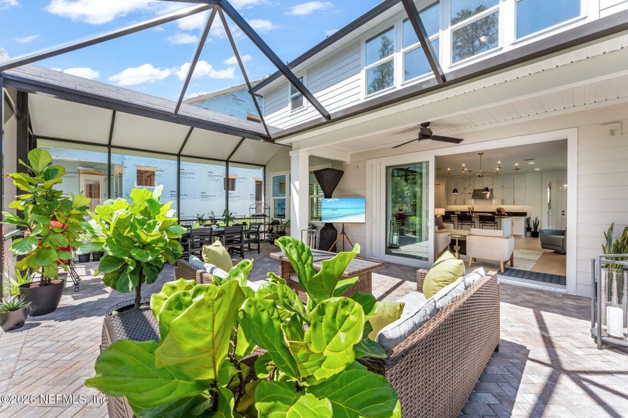 Exterior details and patio area of a home in , Ponte Vedra (Image 25).