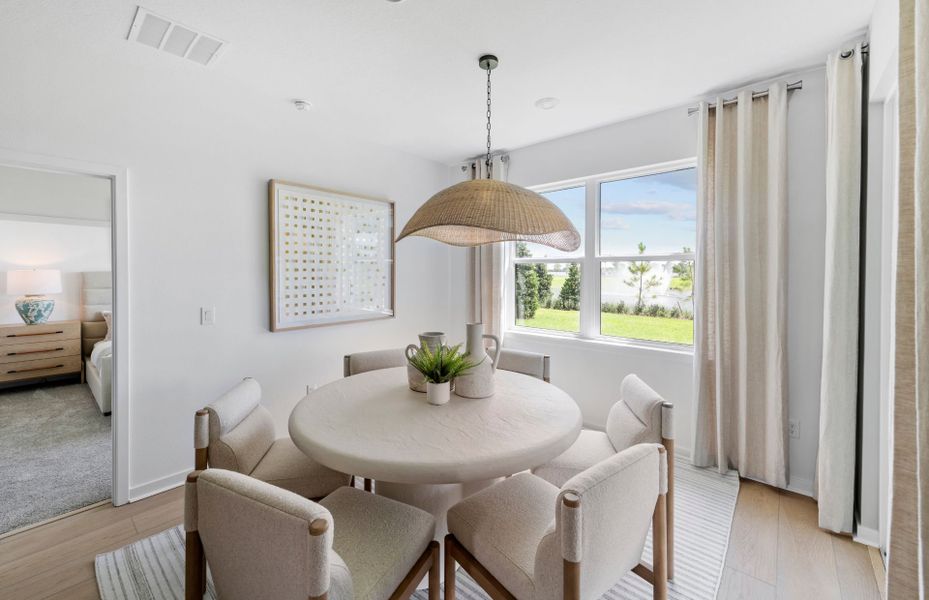 Furnished interior view inside a new home in Del Webb Sunchase, Parrish (Image 7).