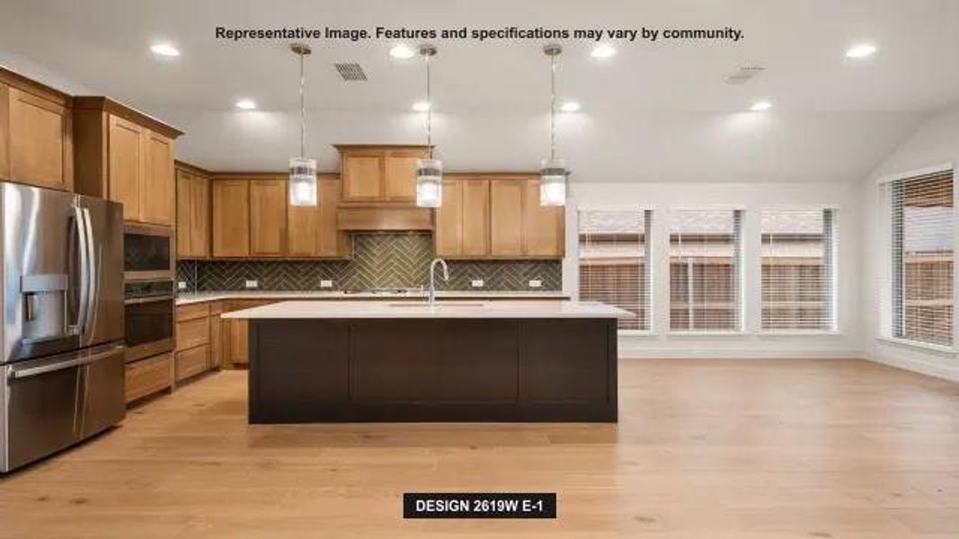 Furnished interior view inside a new home in Lakewood Village, Lakewood Village (Image 4).
