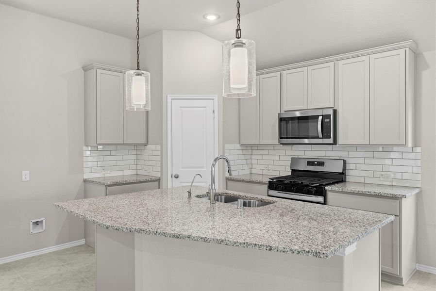 Furnished interior view inside a new home in Escondido, Magnolia (Image 6).