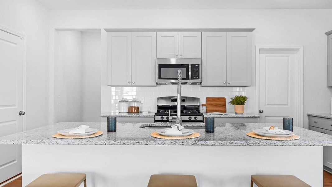 Furnished interior view inside a new home in Sweetgrass at Summers Corner, Summerville (Image 7). Furnished interior view inside a new home in Sweetgrass at Summers Corner, Summerville (Image 7).
