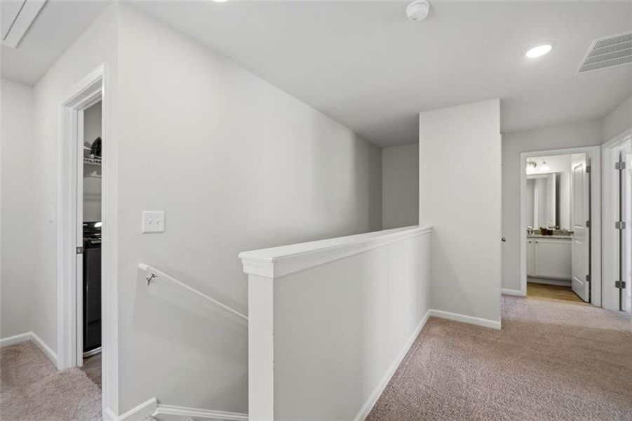 Spacious, unfurnished interior of a new home in Walden Park - The Retreat, Jonesboro (Image 23).