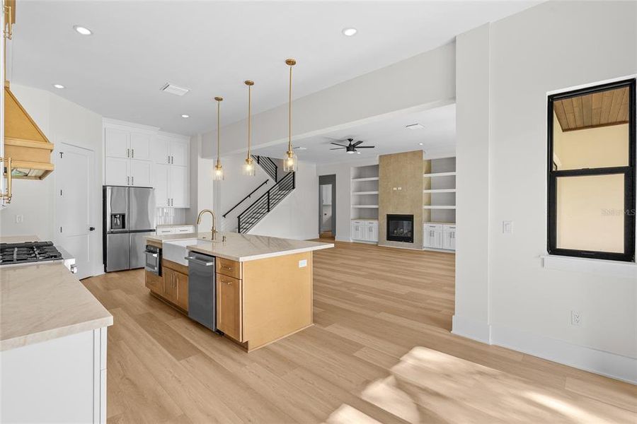 Furnished interior view inside a new home in , Safety Harbor (Image 16).
