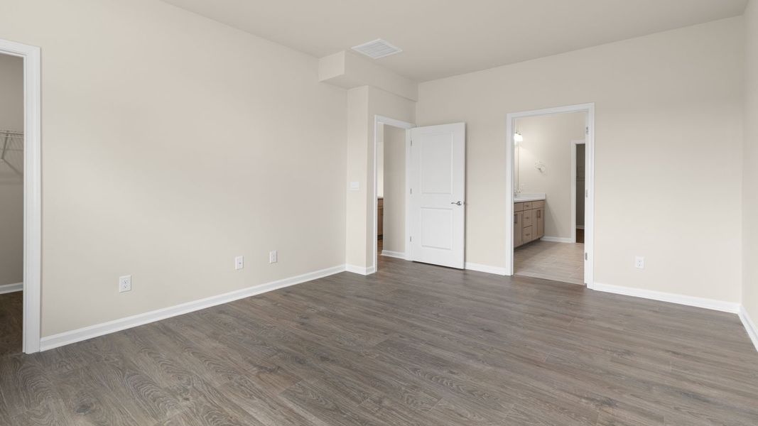 Spacious, unfurnished interior of a new home in The Villas at Martin Farms, Aberdeen (Image 16). Spacious, unfurnished interior of a new home in The Villas at Martin Farms, Aberdeen (Image 16).