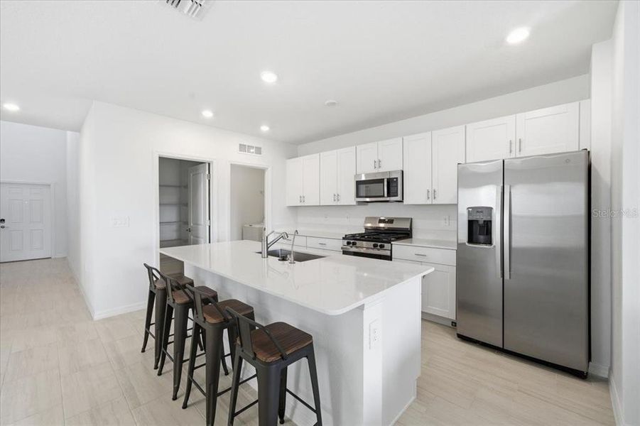 Furnished interior view inside a new home in Two Rivers: The Manors II, Zephyrhills (Image 28). Furnished interior view inside a new home in Two Rivers: The Manors II, Zephyrhills (Image 28).