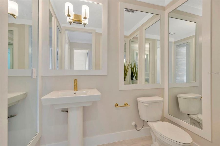 Furnished interior view inside a new home in Biscayne Landing at Seaire, Parrish (Image 56).