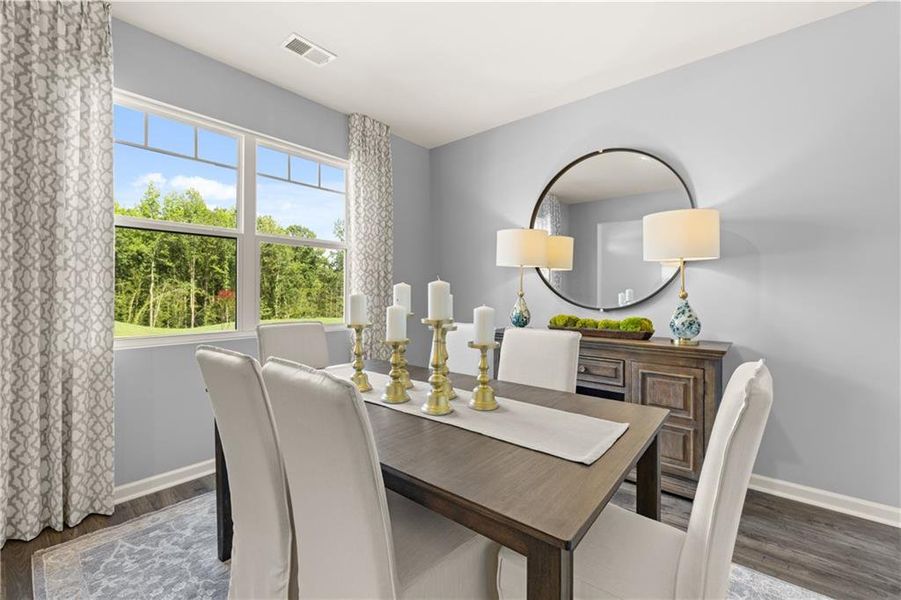 Furnished interior view inside a new home in Kingston Ranch at Lake Oconee, Buckhead (Image 64). Furnished interior view inside a new home in Kingston Ranch at Lake Oconee, Buckhead (Image 64).