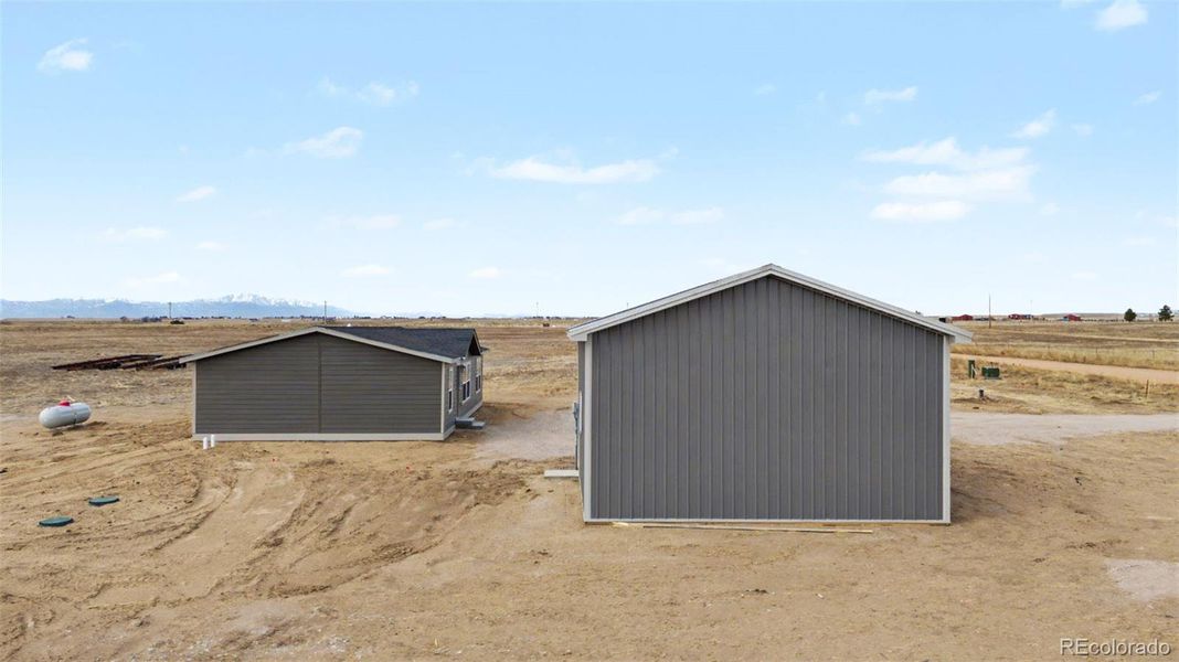 In-progress construction of a new home in , Calhan, CO (Image 29).