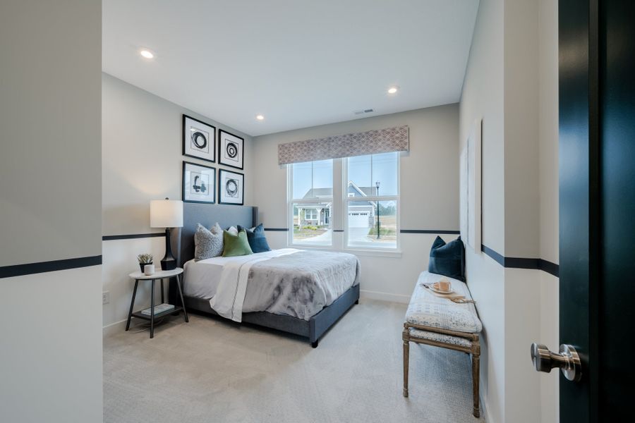 Representative furnished interior of a home built from the Amelia by Fischer Homes in Easton Park, Dallas (Image 67).