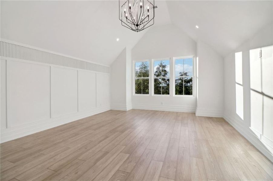 Spacious, unfurnished interior of a new home in , Dawsonville (Image 2).