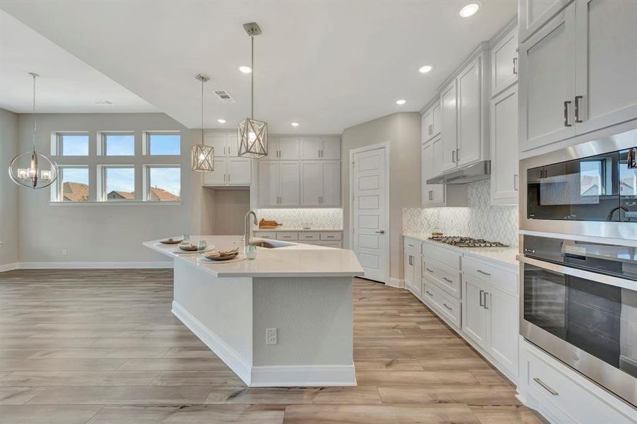 Furnished interior view inside a new home in Sandbrock Ranch, Aubrey (Image 5).