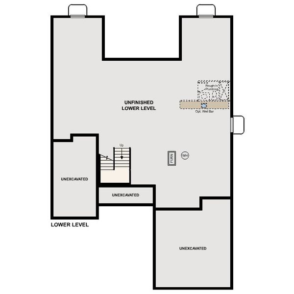 2D floor plan layout for the Harvard by Century Communities in Overland Ranch, Aurora, CO (Image 5). 2D floor plan layout for the Harvard by Century Communities in Overland Ranch, Aurora, CO (Image 5).