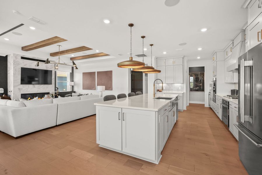 Representative furnished interior of a home built from the Renown by Del Webb in Del Webb Carolina Ridge, Midland (Image 8).