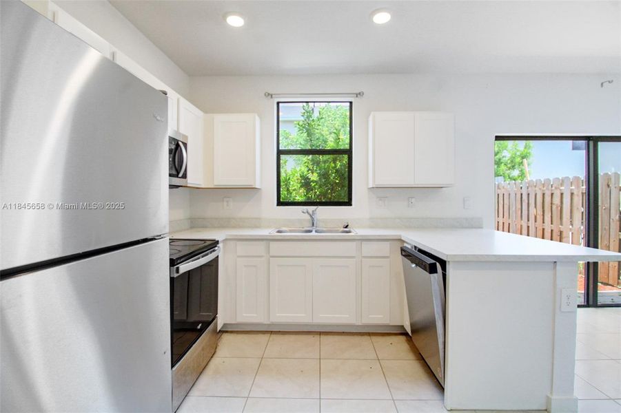 Furnished interior view inside a new home in , Florida City (Image 3).