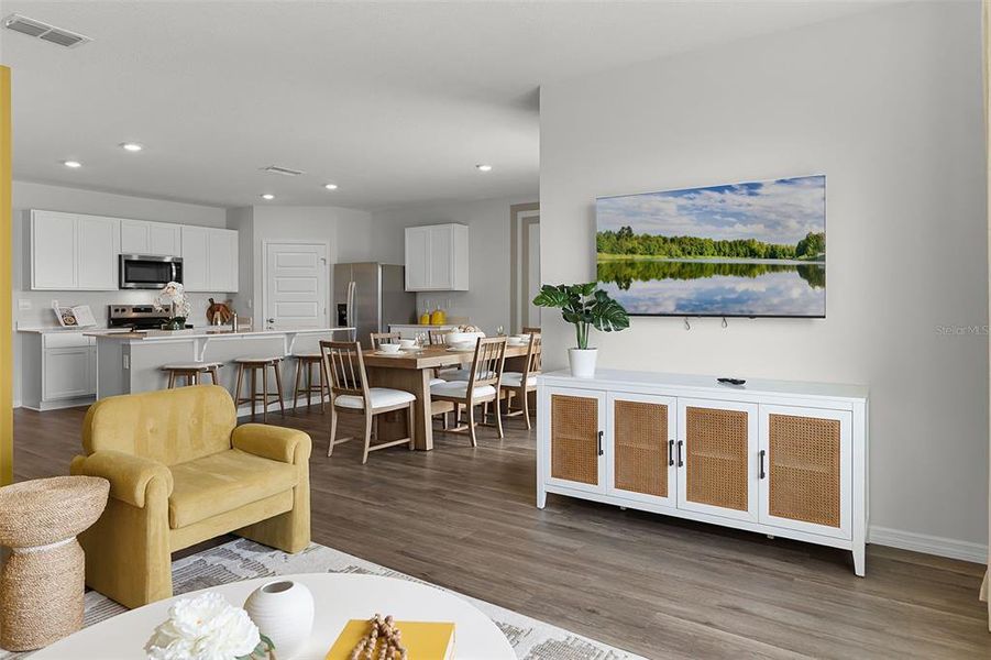 Furnished interior view inside a new home in , Lakeland (Image 11).