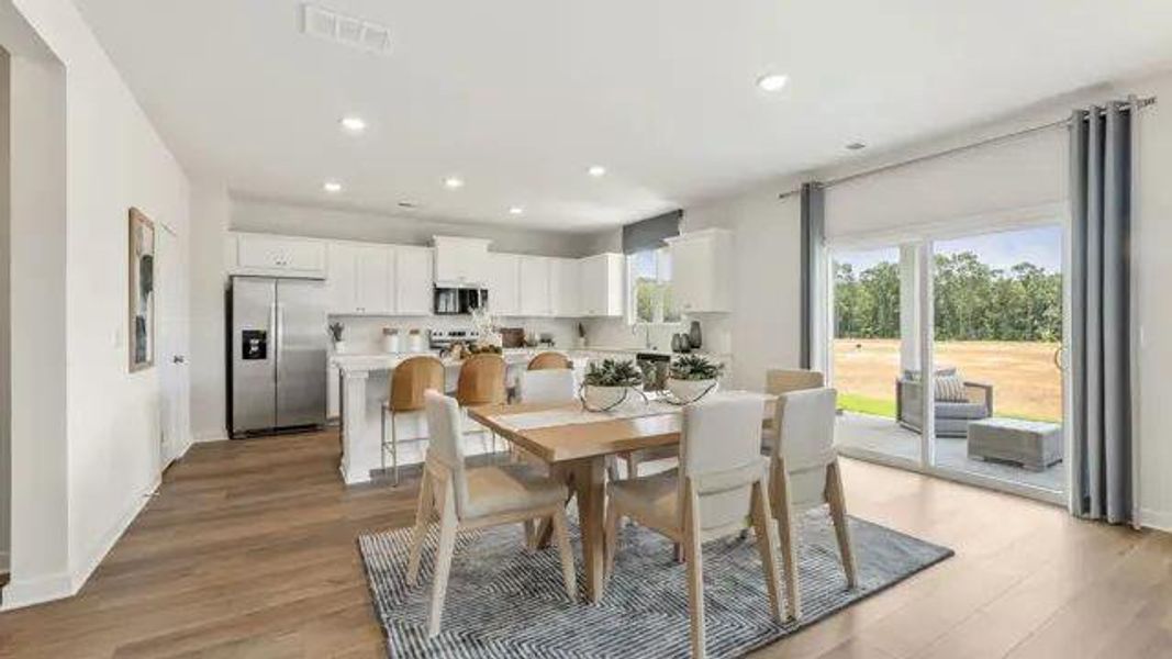 Furnished interior view inside a new home in Reserve at Gum Springs, Jefferson (Image 5).