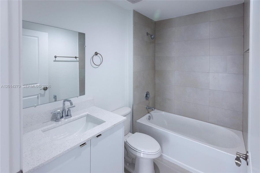 Furnished interior view inside a new home in , Miami (Image 3).