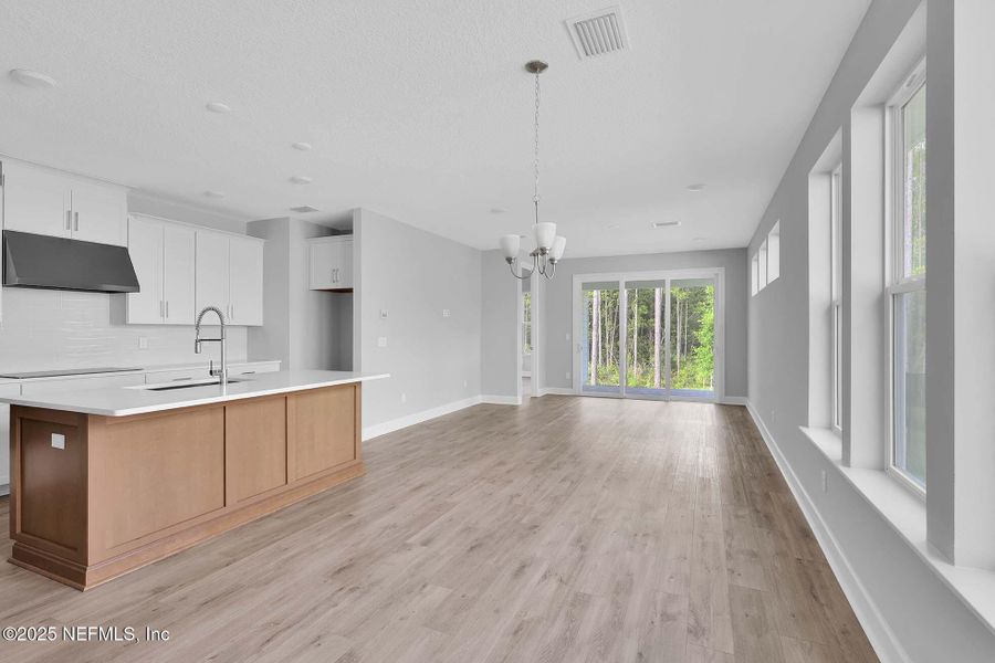 Furnished interior view inside a new home in Reflections at Nocatee, Ponte Vedra (Image 8). Furnished interior view inside a new home in Reflections at Nocatee, Ponte Vedra (Image 8).