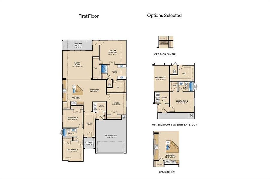 395 Misty Meadow Lane - Southlake Floor Plan