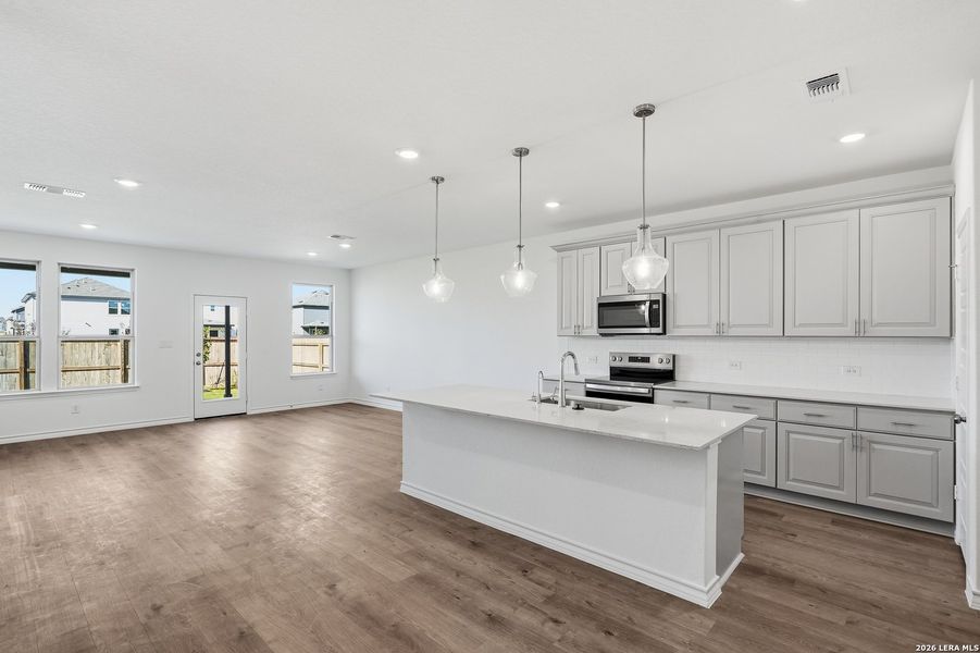 Furnished interior view inside a new home in Dove Song, Marion (Image 4).